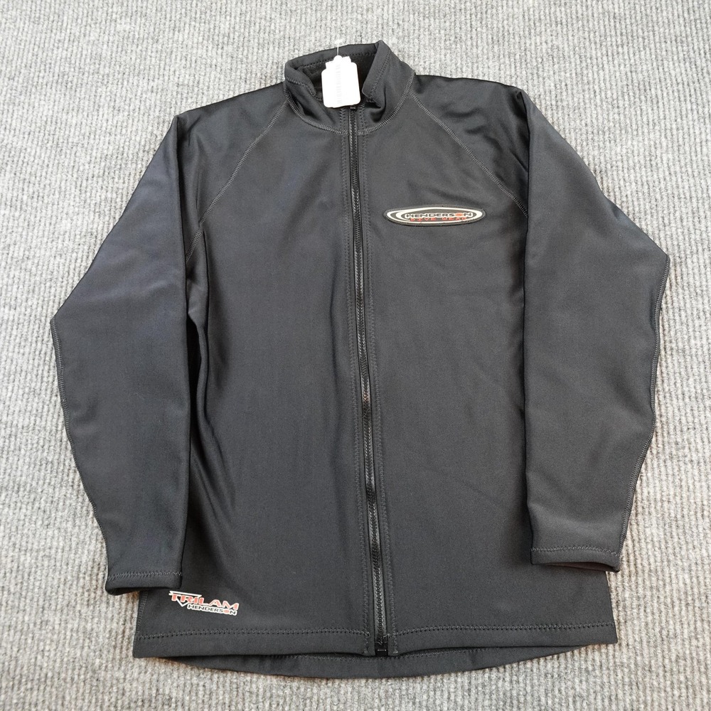 Henderson Trilam Dive Jacket XL Black Full Zip Made In USA Scuba Layer Top